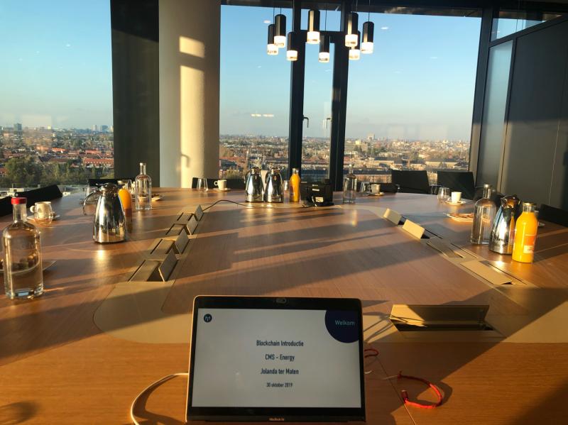 Blockchain Training bij CMS Amsterdam